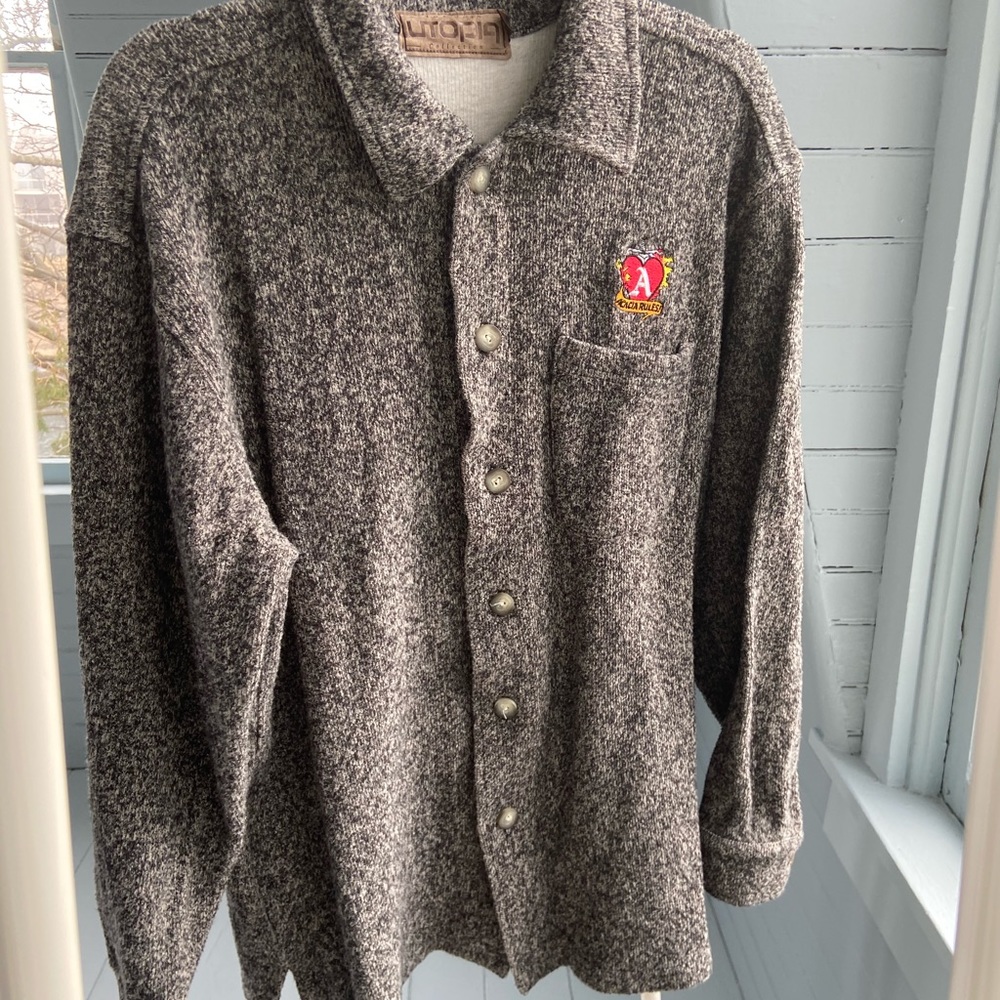 Grey Button Down - image 1
